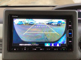 後方確認はバックカメラにお任せ♪後退時に便利で、駐車が楽になります♪