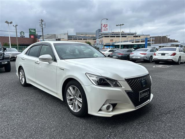 クラウンアスリート ハイブリッド 2.5 S 本革シート サンルーフ