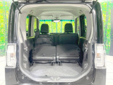普段のお買い物や通勤、送迎等に十分な荷室スペースを確保しております。セカンドシートを倒すと、大きな荷物の積載も可能です♪