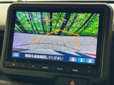 【バックカメラ】駐車時に後方がリアルタイム映像で確認できます。大型商業施設や立体駐車場での駐車時や、夜間のバック時に大活躍!運転スキルに関わらず、今や必須となった装備のひとつです!