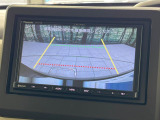 【バックカメラ】駐車時に後方がリアルタイム映像で確認できます。大型商業施設や立体駐車場での駐車時や、夜間のバック時に大活躍!運転スキルに関わらず、今や必須となった装備のひとつです!
