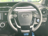 【ステアリングスイッチ】運転中、前方から目線をそらすことなく、オーディオ等の操作が可能な便利機能!安心&快適なドライブを演出してくれます♪