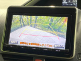 【バックカメラ】駐車時に後方がリアルタイム映像で確認できます。大型商業施設や立体駐車場での駐車時や、夜間のバック時に大活躍!運転スキルに関わらず、今や必須となった装備のひとつです!