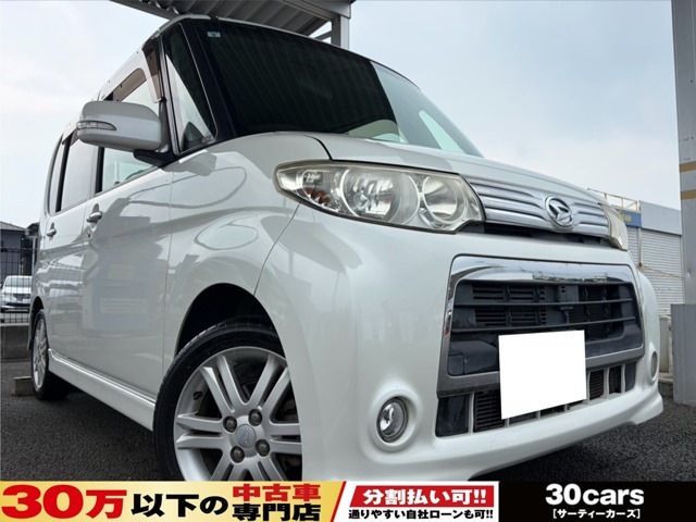 タントカスタム RS Bluetooth対応ナビ DVD 純正アルミホイール