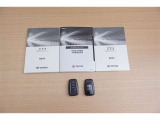 取扱説明書、メンテナンスノート完備。スマートキーは2個となります♪