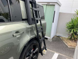 ラダーを伸ばしたところ。