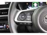 マルチインフォメーションディスプレイの操作スイッチがハンドル部にあります!みたい情報をすぐに確認できます。
