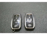 キーを取り出さずにドアを施錠&解錠。クルマの始動も可能です。
