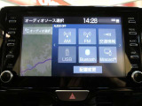 AVソースはラジオ USB BT ミラキャストです。