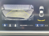 リヤカメラ表示時では視点を変更することもできます。