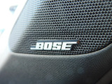 車内で流れるオーディオ・サウンドはBOSEプレミアムサウンドシステムでお楽しみください♪