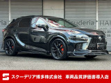 R6 レクサス RX500h Fスポーツパフォーマンス グラファイトブラックガラスフレーク【オプション】TRDエアロダイナミックスパッケージ・オレンジキャリパー・パノラマルーフ・リア電動シート・ワンオーナー