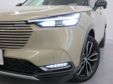 LEDヘッドライトとLEDフォグランプで、夜間の走行も明るい♪