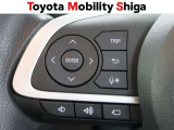 ステアリングスイッチ装備!運転しながら手元でオーディオやメ-タ-ディスプレイの操作ができます。