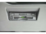 ETC車載器付きです。高速道路の料金所もスムーズに通過できます。