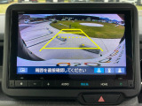 バックカメラ搭載♪初心者の方や運転が苦手な方でも安心して駐車できます。