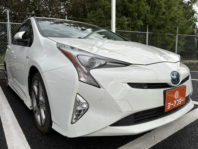 プリウス 1.8 A プレミアム モデリスタエアロ 禁煙車 純正9型ナビ