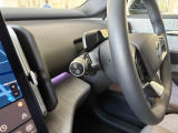 ACCアダプティブクルーズコントロールの操作はステアリングで行います。車間距離の調整も同じです。