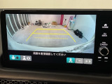 リアカメラ付で、後方をナビ画面で確認。車庫入れも安心です。もちろん、バックギアと連動しています。