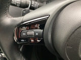 ステアリングの左側にはオーディオコントロールスイッチを装備!ハンドルから手を離さずにオーディオを操作できるのはとても安全で便利ですね♪