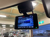 前方録画タイプのドライブレコーダーです。あおり運転対策や万が一の事故に備えて安心です!