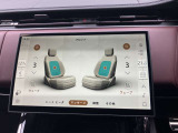フロントシートにマッサージ機能が装着されています。