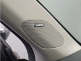 【BOSE Dynamic Speed Compensation】車速に応じて、周波数ごとに音量を最適に調整。走行状況の変化に影響されにくい快適なリスニング体験を提供します。