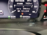 インフォメーション機能付きのメーターで快適ドライブ。
