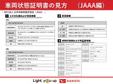 車両状態証明書の見方となります。検査団体によって、表記方法が異なりますので該当車両の車両状態証明書を御確認の上、ご覧ください。