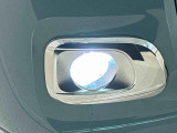 悪天候時に視界確保するLEDフォグランプが標準装備 !(^^)!