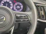 【マツダ・レーダークルーズコントロール】高速道路での長距離走行が楽に!自動で速度を保つクルーズコントロールが、衝突軽減システムと連携し、前方の車両を感知して車間を保つように速度調節してくれます!!