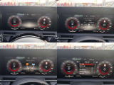 見やすいメーター類。 中央部のディスプレイには車両情報の表示や車両運転支援装備のON/OFFを行えます。