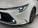 LEDヘッドライトです。デザイン性がよくとても明るいので、夜間の走行や悪天候でも安心です。しかも長寿命!