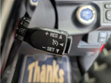 クルーズコントロールは希望の車速をセットすることにより、足をかけることなく設定車速で走行できます