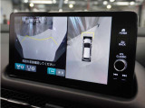 ◆マルチビューカメラシステム◆運転席から見づらい前後左右を、ナビ画面の映像で確認。見通しの悪い交差点や狭い道でのすれ違い、駐車などをサポートします。