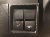 シートヒーター付きで寒い日には暖か快適!