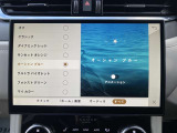 アンビエントライトの設定が可能です。その日の気分で車内の雰囲気を変えることが出来ます。