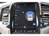 harman/kardonのイコライザー操作画面。