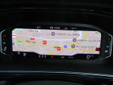 デジタルメーターにナビ画面を映すことも可能です