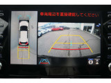 【パノラミックビューモニター】  上から見下ろしたような視点で360度の確認が可能です☆