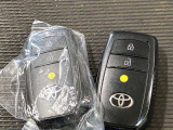 キーを取り出さずにドアを施錠&解錠。クルマの始動も可能です。
