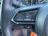 ステアリングに各種スイッチが付いてますので、運転中に余所見することがありませんね!