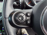 マルチファンクションステアリング装備車です。