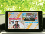 停車時にTVを視聴できる機能。ちょっとした休憩時間に、ご家族で番組を楽しんだり、ニュースを見たりするのに便利です。移動中の視聴を考慮しておりません。