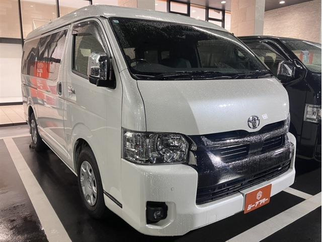 ハイエースバン 2.8 スーパーGL ダークプライムII ロング ディーゼル 禁煙車 純正ナ...