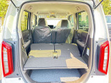 積載性が広がるシートアレンジ。倒し方や可動域、荷室の広がりが分かり、使い道を想像できます。