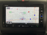 ホンダ純正メモリーナビ付きなので、迷わず目的地まで安心。