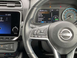 ステアリングスイッチで車両状態の確認、設定やナビ機能の操作もハンドルを握りながら可能になります☆