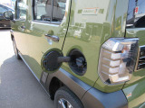 給油口左後ろです