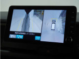 ◆マルチビューカメラシステム◆運転席から見づらい前後左右を、ナビ画面の映像で確認。見通しの悪い交差点や狭い道でのすれ違い、駐車などをサポートします。